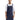 Cross Back Barista Bib Apron Indigo Denim One Size