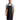Barley Contrast Stitch Recycled Bib Apron Black Charcoal One Size