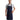 Barley Contrast Stitch Recycled Bib Apron Navy Camel One Size