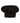Chef Hat Solid Black One Size