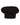 Chef Hat Solid Black One Size