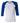 Women’s 1X1 Baby Rib Raglan Three-Quarter Sleeve Tee White True Royal
