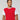 Men's Crewneck Pullover Baseball Jersey Red White