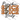 Pumpkin Spice Leopard Print Design - Black