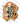 Checkered Smiley Pumpkin Spice Design - White