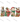 Santa's Christmas Cups Collage Design