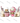 Santa Fuel Pink Milk and Cookies Design