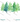 Watercolor Pine Forest Christmas Design
