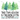 Watercolor Pine Forest Christmas Design