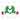 Green Furry Hands Heart Sign Santa Sleeves Christmas Design