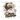 Merry Christmas Leopard Print Santa Face Design