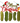 Merry Christmas Pickles in Santa Hats Design