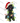 Black Poodles Wrapped in Christmas Lights Design