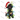 Black Poodles Wrapped in Christmas Lights Design