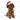 Brown Poodles Wrapped in Christmas Lights Design