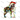 Chocolate Boston Terrier Wrapped in Christmas Lights Design