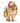 Pomeranian Wrapped in Christmas Lights Design