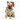 Yellow French Bulldog Wrapped in Christmas Lights Design
