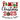 Family Christmas 2023 Candy Cane Design Black