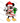 Peppermint Mouse Character Holiday Tumbler Design