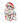 Ragdoll Cat Christmas Lights Santa Hat PNG