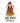 Merry Chickmas Rooster Christmas Lights PNG