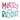 Merry and Bright Sequin Sparkle PNG