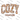 Cozy Season Floral Bubble Letters Design - Black