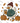 Cozy Duck with Pumpkins Design
