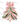 Pink Gold Watercolor Christmas Tree