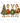 Just A Merry Goose Trio - White