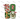 Christmas Crew Patchwork Letters Design - White