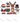 Christmas Crew Cool Characters Design - White