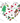 Christmas Nurse Heart Collage Design - White