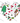 Christmas Nurse Heart Collage Design - Black