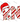 RN Candy Cane Lettering Design