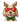 Reindeer Doodle Dog Christmas Design