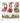 Merry Flamingomas Christmas Design (White)