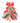 Watercolor Christmas Tree Red Bow Design