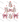 Oh Christmas Tree Gingerbread Bows Design - White