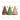 Ready to Eat Christmas Tree Dessert Design - White