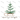 Merry Plus Bright Sled Tree Design - Black