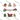Merry Christmas Holiday Icons Collage Design