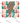 Christmas Leopard Lightning Bolt Retro Design