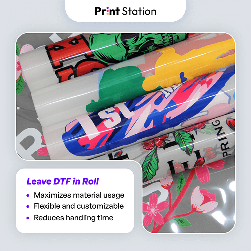 Leave Transfer Graphics DTF Transfers By Size - Print Station