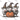 Witch Hat Piglets Pumpkin Trio White Print Design