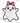 Cute Ghost Pink Bow Design
