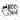 Boo-tiful Ghost Bow Line Art Faded Design