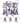 Spooky Mama Purple Skull Design