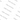 Faint Devil Horns Design Three